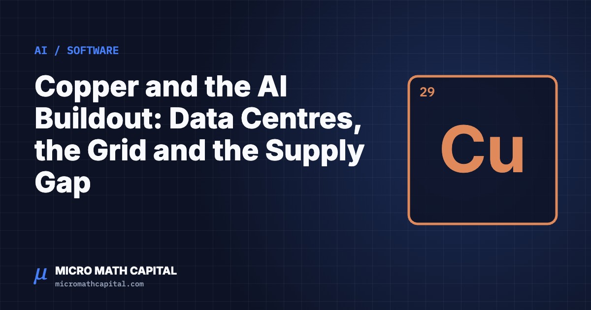 Copper and the AI Buildout: Data Centres, the Grid and the Supply Gap